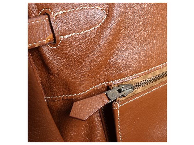 Hermès Borsa Hermes Birkin 40 Le Tournay Cushbell in Brown Z: 1996 Marrone - vista 6