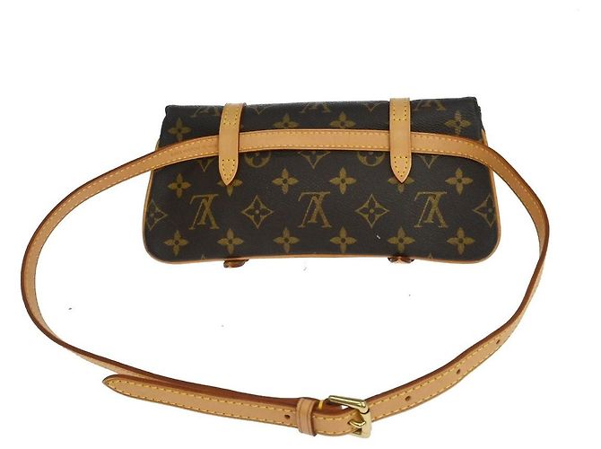 Louis Vuitton Marelle Waist Monogram Canvas Castaño - vista 2