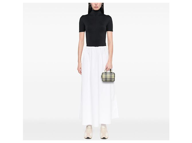 Borsa Burberry House Check in tela gialla Giallo - vista 6