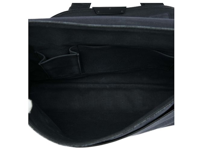 Borsa a tracolla Louis Vuitton Renzo Damier Graphite Nera Nero - vista 4