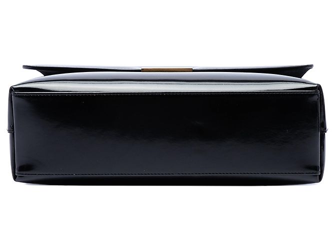 Borsa a tracolla Le 90 Saint Laurent in vernice nera Nero - vista 3