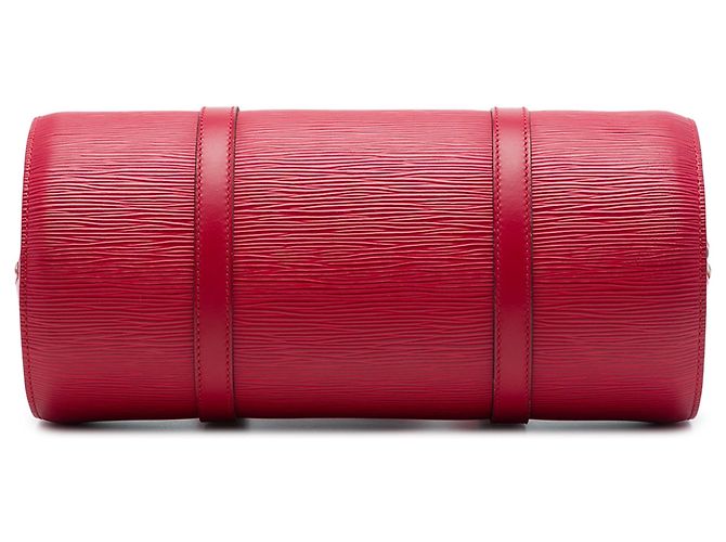 Borsa Louis Vuitton Epi Soufflot rossa Rosso - vista 3