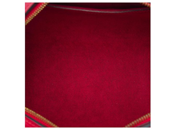 Borsa Louis Vuitton Epi Soufflot rossa Rosso - vista 4