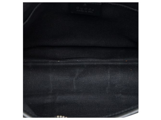 Clutch Gucci GG Supreme Web nera Nero - vista 4