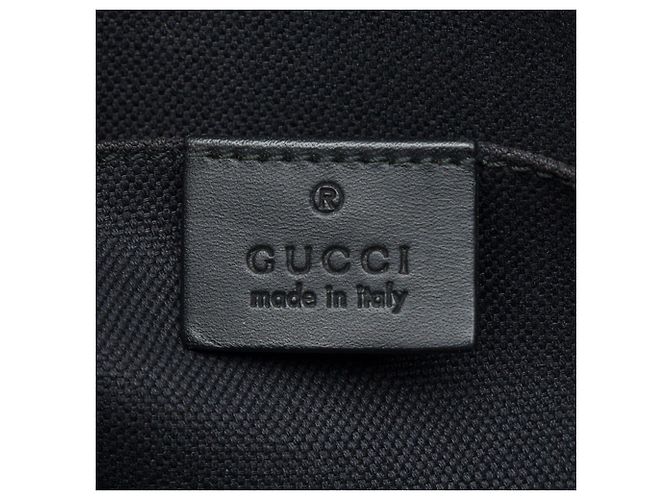 Clutch Gucci GG Supreme Web nera Nero - vista 5