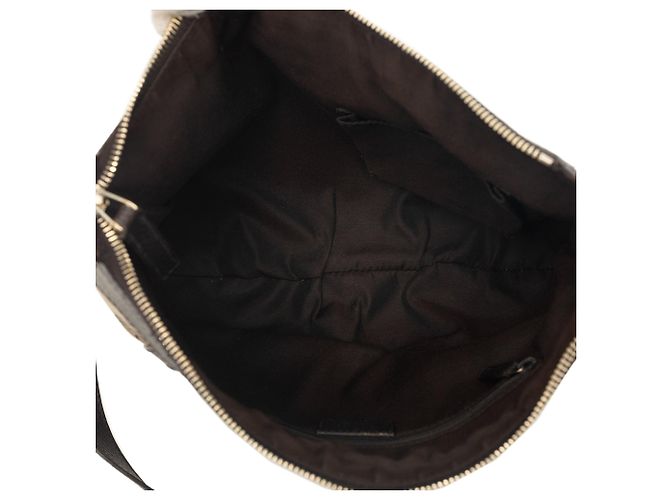 Borsa a tracolla Gucci GG Crystal Abbey D Ring Beige - vista 4