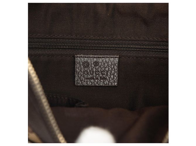 Borsa a tracolla Gucci GG Crystal Abbey D Ring Beige - vista 5