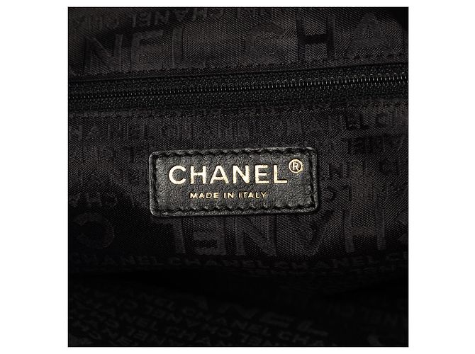 Tote Chanel CC Caviar Nera Nero - vista 5