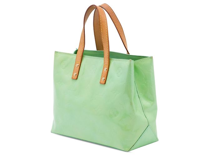 Borsa Louis Vuitton Monogram Vernis Reade PM Verde - vista 2