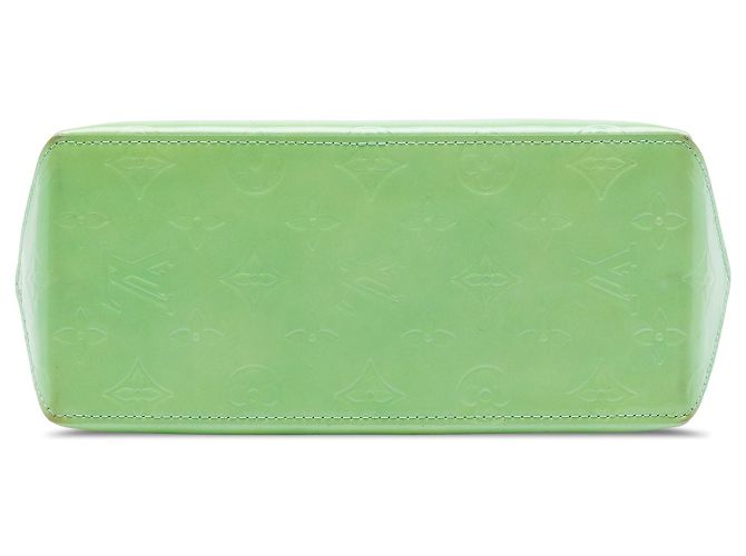 Borsa Louis Vuitton Monogram Vernis Reade PM Verde - vista 3