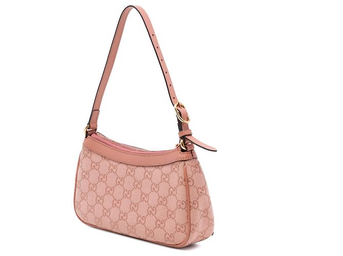 Borsa a tracolla Gucci Ophidia Small GG Canvas Rosa - vista 2