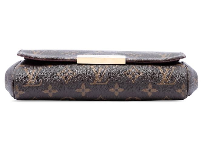 Borsa Louis Vuitton Monogram Favorite MM Marrone - vista 3