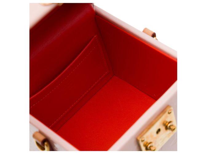 Sac Vanity Box Bleecker Louis Vuitton Monogram Vernis Rose - vue 4