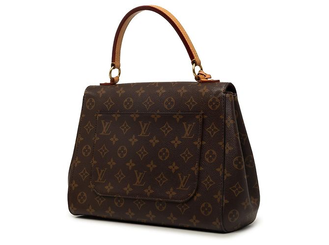 Borsa Louis Vuitton Monogram Cluny MM Marrone - vista 2