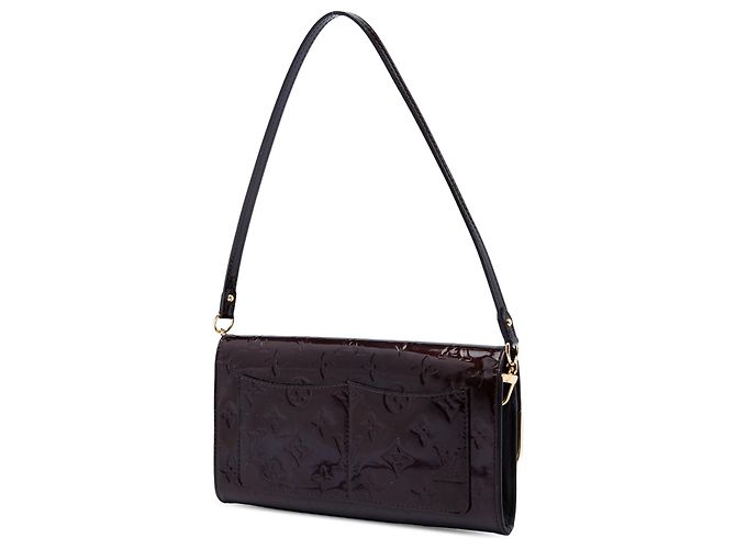 Borsa a tracolla Louis Vuitton Monogram Vernis Rossmore MM Viola Porpora - vista 2