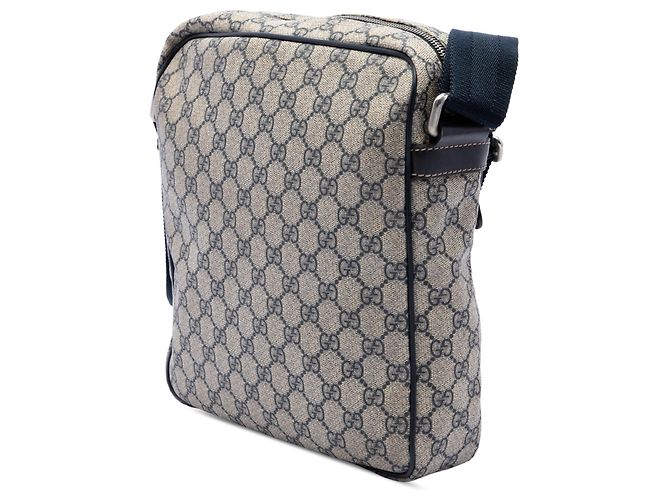 Borsa a tracolla Gucci GG Supreme Beige - vista 2