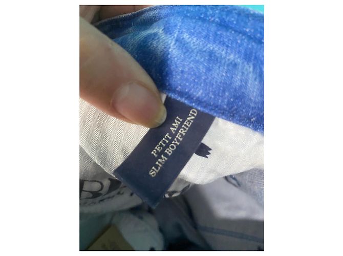 Autre Marque Vaqueros Slim Boyfriend Scotch & Soda Azules con Estrellas - vista 8