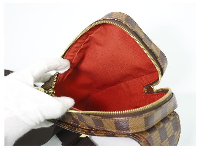 Louis Vuitton Geronimos Damier Marrone - vista 5