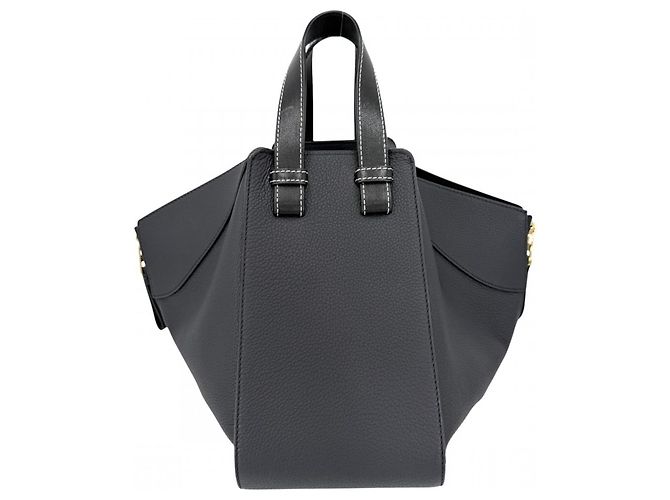 Loewe Hammock Schultertasche für Damen Schwarz Marineblau - Ansicht 2