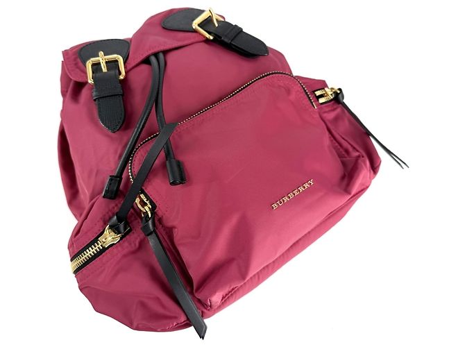 Zaino Burberry da donna Nero Rosa - vista 3