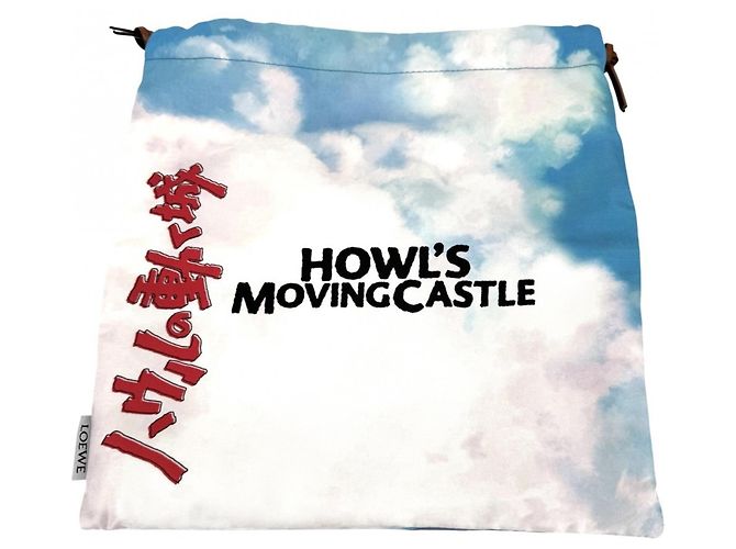 Bolso de cordón Loewe para mujer - Colaboración Studio Ghibli Azul Multicolor - vista 2