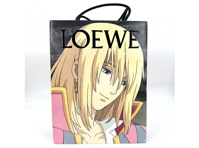 Bolso de cordón Loewe para mujer - Colaboración Studio Ghibli Azul Multicolor - vista 8