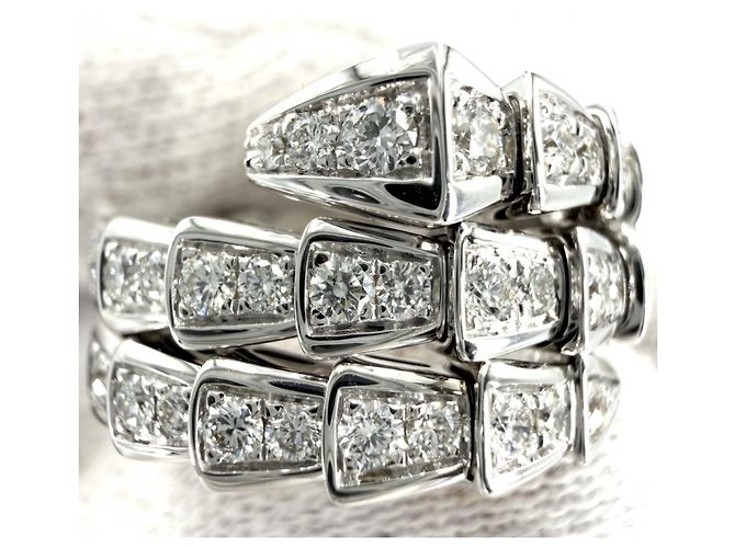 Bulgari Bvlgari Serpenti Viper Ring Silber - Ansicht 3