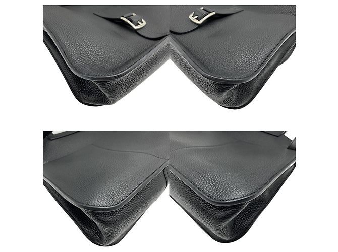Hermès Borsa a tracolla Hermes Arzan 31 Marrone Nero - vista 4