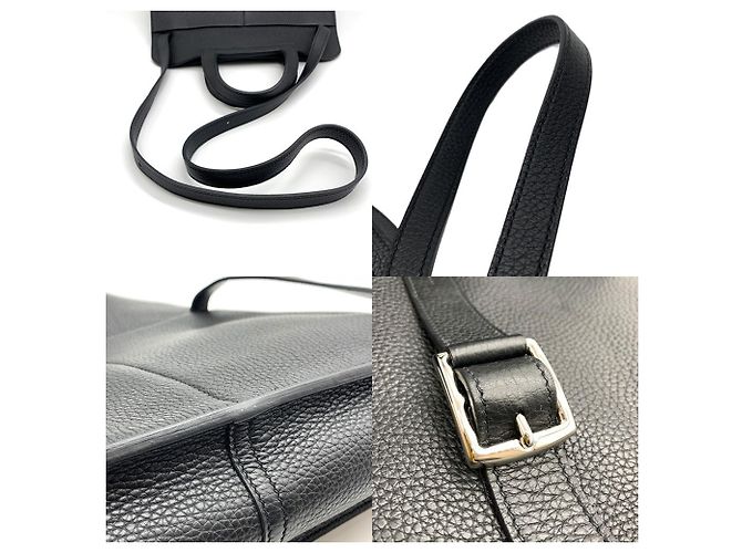 Hermès Borsa a tracolla Hermes Arzan 31 Marrone Nero - vista 6