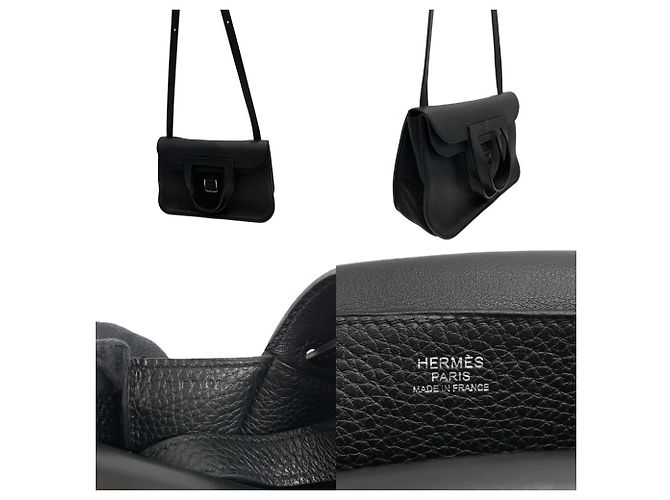 Hermès Borsa a tracolla Hermes Arzan 31 Marrone Nero - vista 8