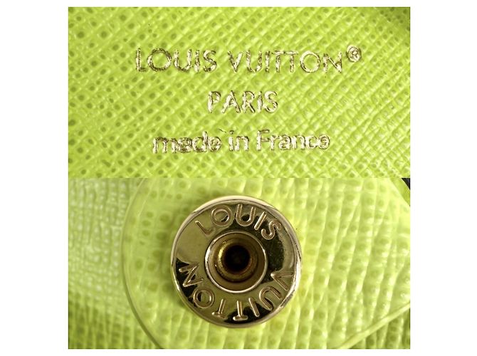 Louis Vuitton Bi-fold Wallet Brown Yellow - view 5