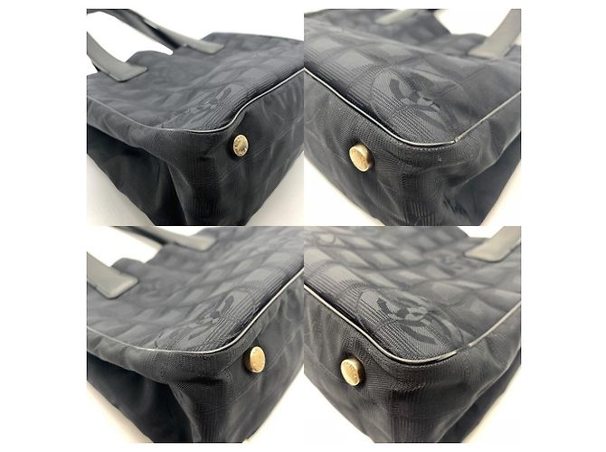 Borsa a tracolla Chanel New Travel Line Tote PM Nero - vista 3