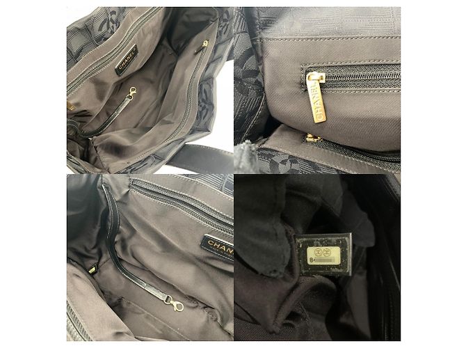 Borsa a tracolla Chanel New Travel Line Tote PM Nero - vista 7