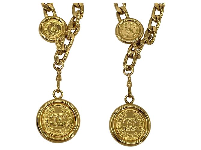 Cambon Chanel Medallion Coco Mark Kettenbelt - Ansicht 2
