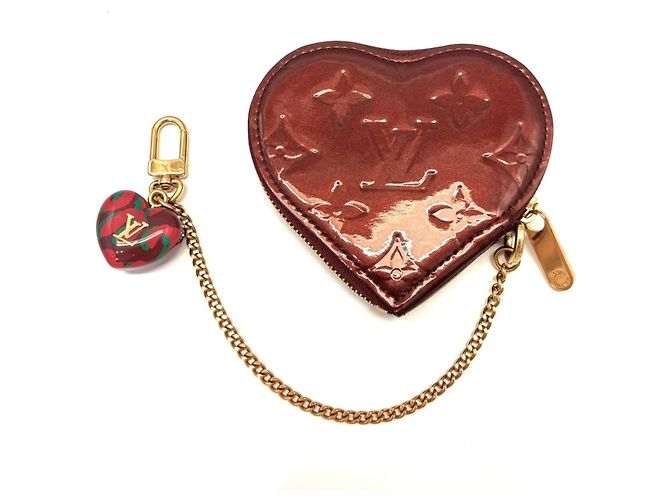 Monedero Louis Vuitton Monogram Vernis Roja Burdeos - vista 2