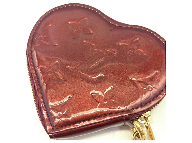 Monedero Louis Vuitton Monogram Vernis Roja Burdeos - vista 4