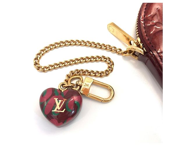 Monedero Louis Vuitton Monogram Vernis Roja Burdeos - vista 5