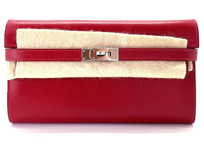 Hermès Cartera Hermes Kelly Long Roja - vista 3