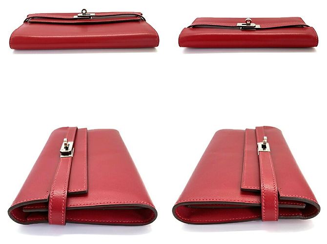 Hermès Cartera Hermes Kelly Long Roja - vista 4