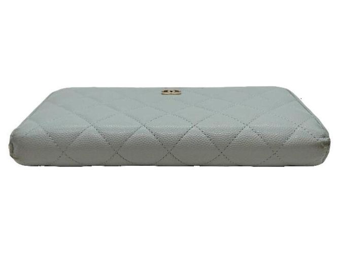 Chanel Matelassé Blue Langbeutel Blau - Ansicht 3
