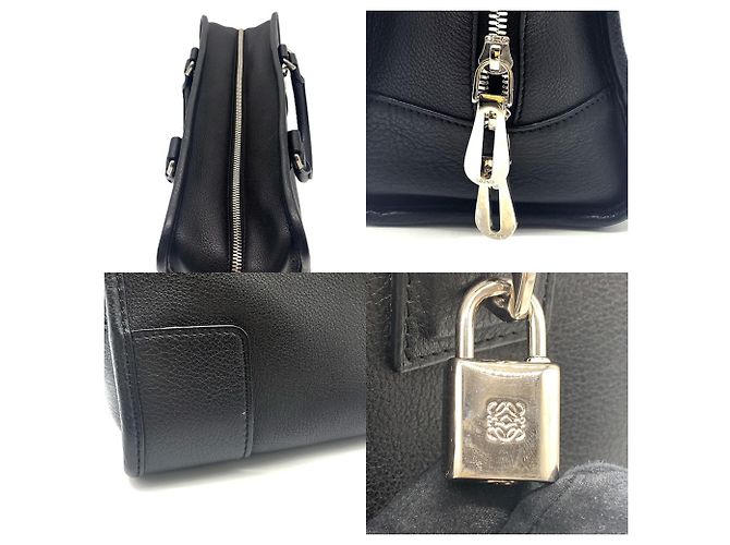 Borsa a mano Loewe Amazona 28 Nero - vista 5