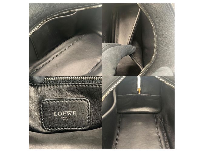 Borsa a mano Loewe Amazona 28 Nero - vista 7