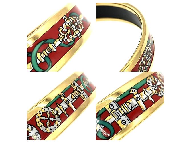 Hermès Bracciale Rigido Hermes Email PM Oro - vista 5