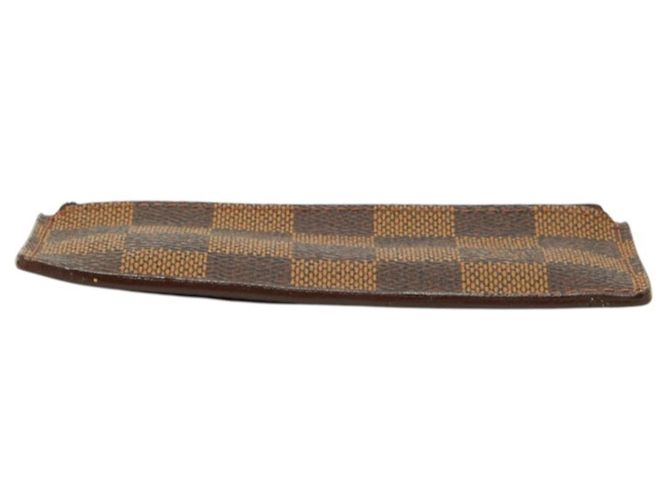 Louis Vuitton Damier Pochette Clé Portafoglio/Portamonete Marrone - vista 3