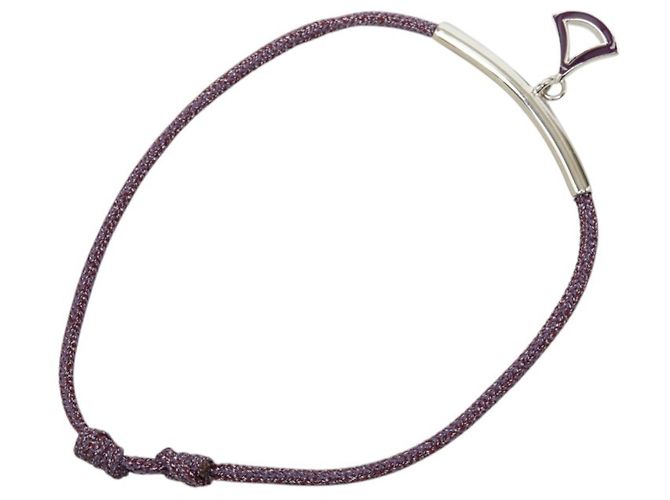 Bracciale con charm Bulgari Diva's Dream Argento Porpora - vista 3