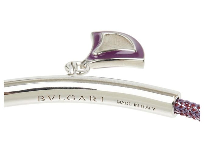 Bracciale con charm Bulgari Diva's Dream Argento Porpora - vista 5