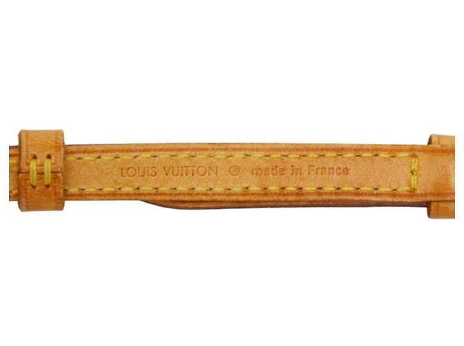 Tracolla in pelle marrone Louis Vuitton - vista 6