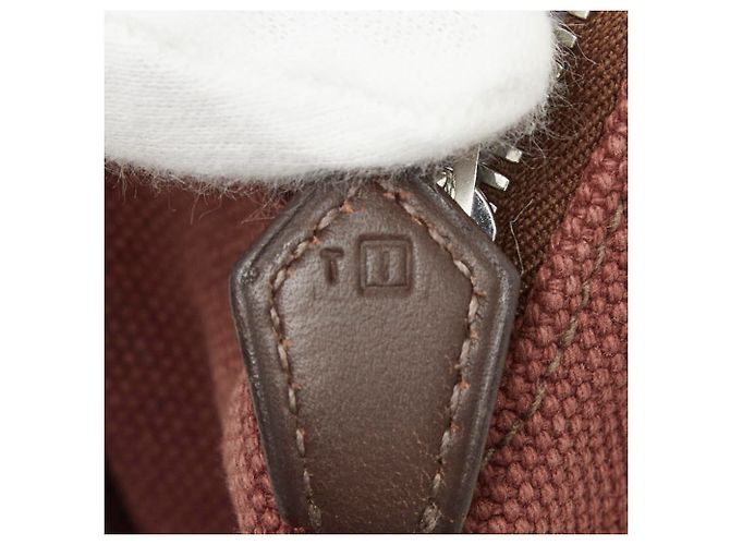 Hermès Hermes Sac Ybou PM Tote Bag Marrone Rosso Bordò - vista 10