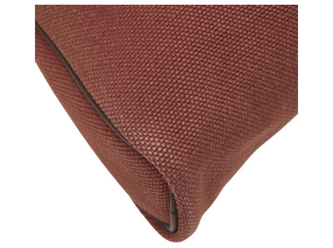 Hermès Hermes Sac Ybou PM Tote Bag Marrone Rosso Bordò - vista 5