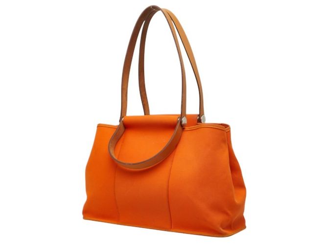 Hermès Borsa Cabas Elan PM Hermes Arancione - vista 2